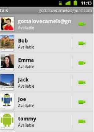 Google Talk Chat Application For Android Google Talk Chat Application For Android