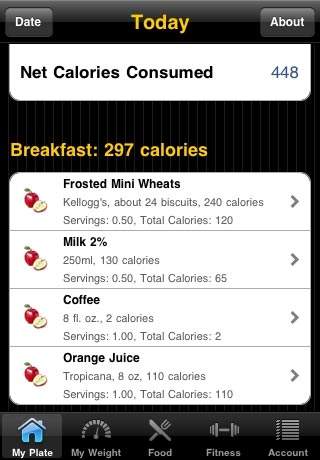 Calorie-Tracker-iPhone-App Calorie Tracker iPhone App