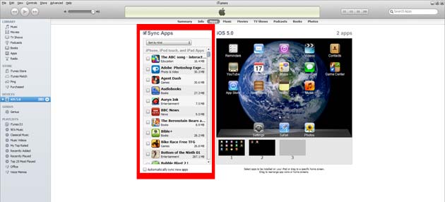 iTunes-App-List iTunes App List