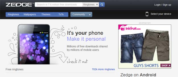 Zedge.net-Snapshot Zedge.net Snapshot