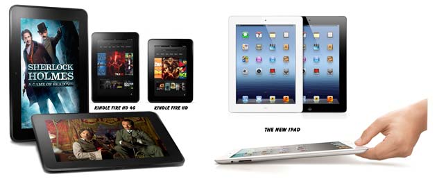Amazon-Kindle-Fire-HD-Vs-Apple-iPad-3 Amazon Kindle Fire HD Vs Apple iPad 3