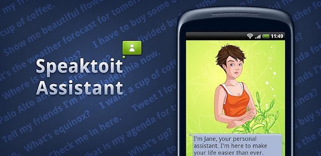 Speaktoit virtual assistant Speaktoit virtual assistant