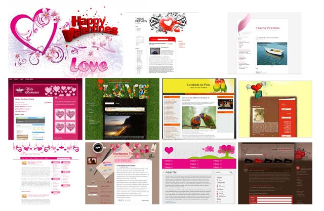 10 Valentine's Day WordPress Themes