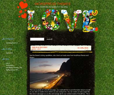 All About Love WordPress Theme