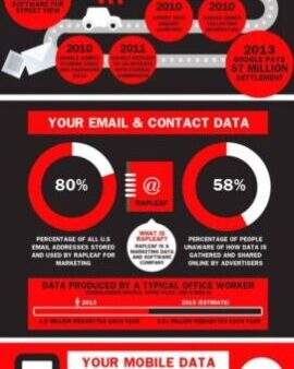 Internet Privacy large Infographic