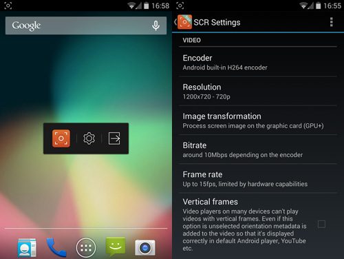 SCR Screen Recorder Free Android App SCR Screen Recorder Free Android App