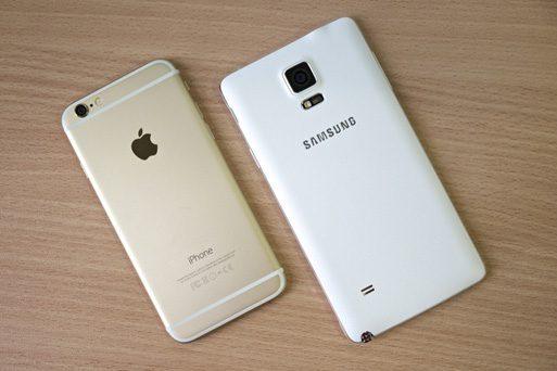 Samsung Galaxy Note 4 Vs Apple iPhone 6 Plus