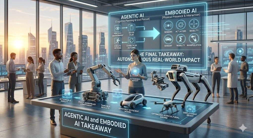 Agentic AI and embodied AI Takeaway
